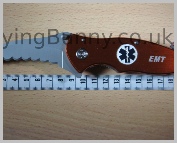 EMT Rescue knife with rule